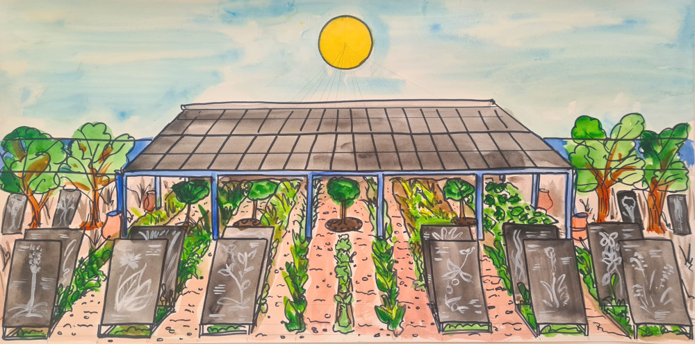 A Solar Garden for Aegina